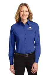 2022- Port Authority Ladies Long Sleeve Easy Care Shirt 